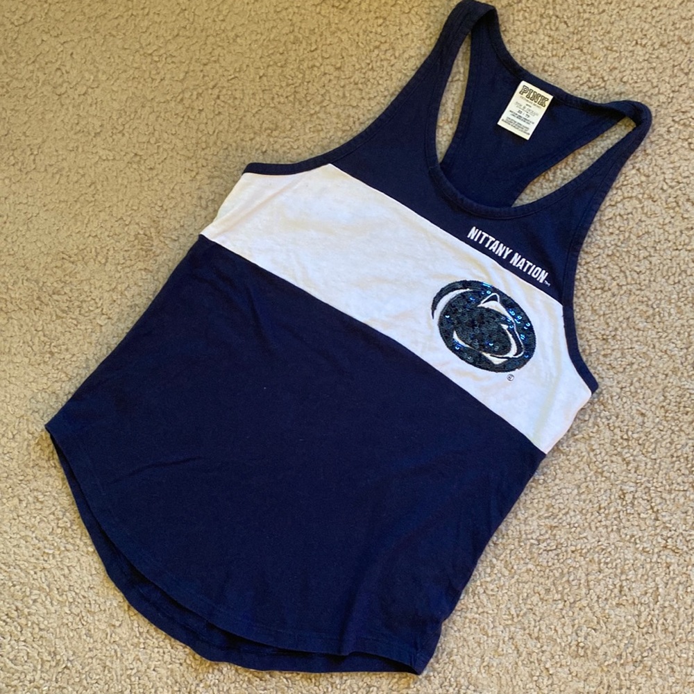 Pink Racerback Penn State Tank